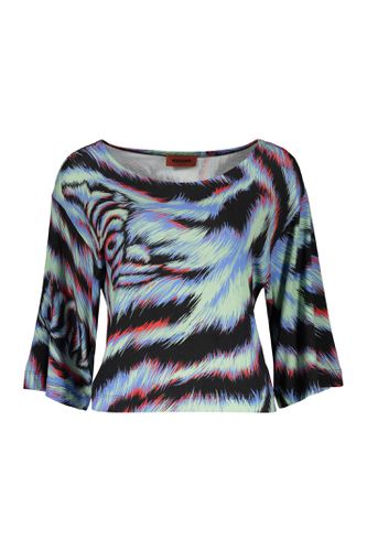 Missoni Printed Cotton Top - Missoni - Modalova