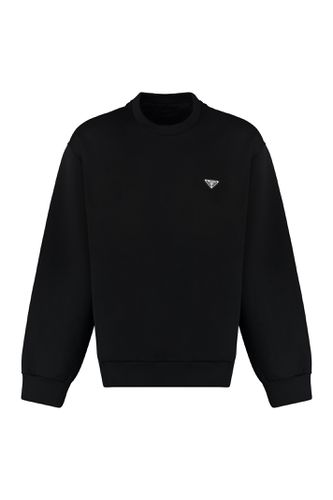 Prada Cotton Crew-neck Sweatshirt - Prada - Modalova