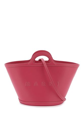 Leather Small Tropicalia Bucket Bag - Marni - Modalova