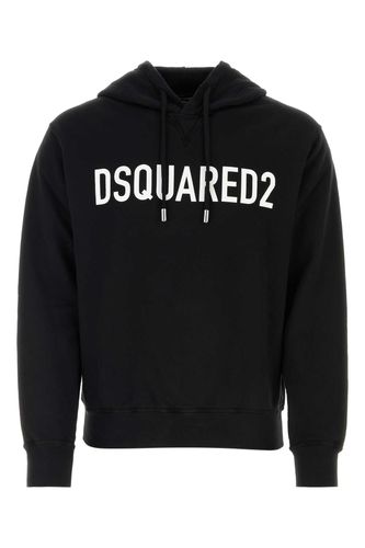 Dsquared2 Black Cotton Sweatshirt - Dsquared2 - Modalova