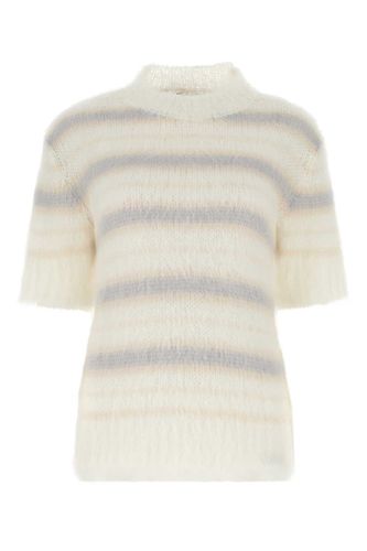 Embroidered Mohair Blend Sweater - Marni - Modalova