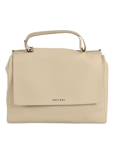 Orciani Logo Flap Tote - Orciani - Modalova