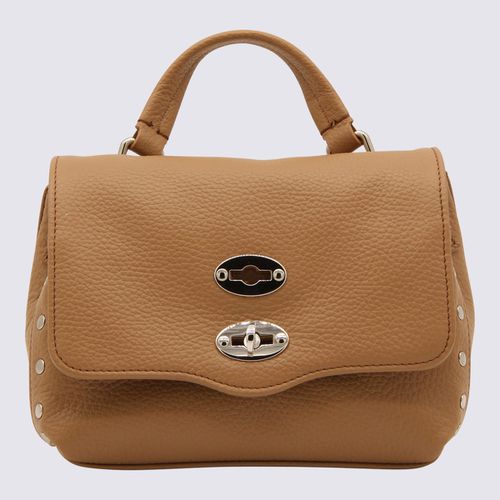 Leather Postina Baby Top Handle Bag - Zanellato - Modalova