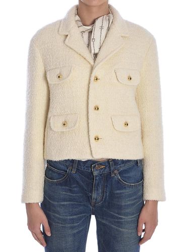 Celine Peaked Lapel Jacket - Celine - Modalova