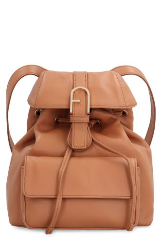 Furla Flow S Leather Backpack - Furla - Modalova