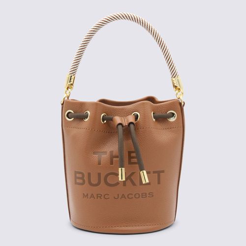 Brown Leather Bucket Bag - Marc Jacobs - Modalova