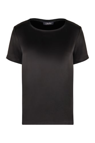 S Max Mara Rebecca Satin T-shirt - 'S Max Mara - Modalova