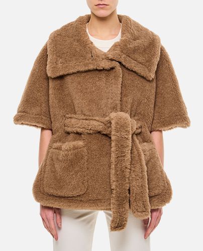 Max Mara Amato Teddy Cape With Belt - Max Mara - Modalova