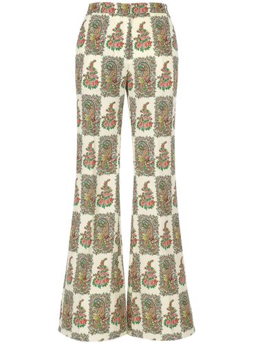 Paisley Print Technical Fabric Pants - Etro - Modalova