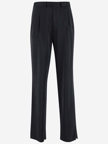 Giorgio Armani Silk Blend Trousers - Giorgio Armani - Modalova