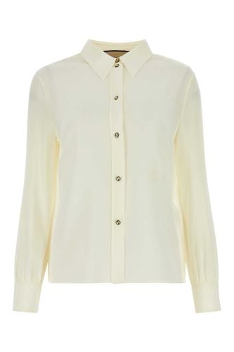 Gucci Ivory Crepe Shirt - Gucci - Modalova