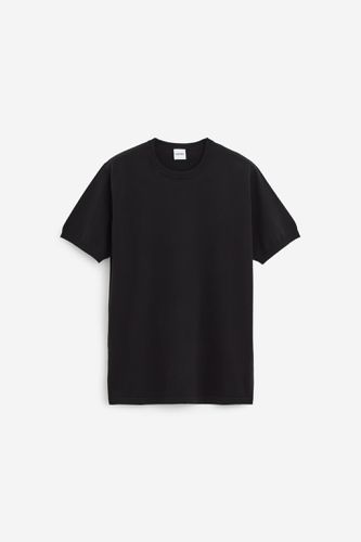 Aspesi Black Cotton T-shirt - Aspesi - Modalova