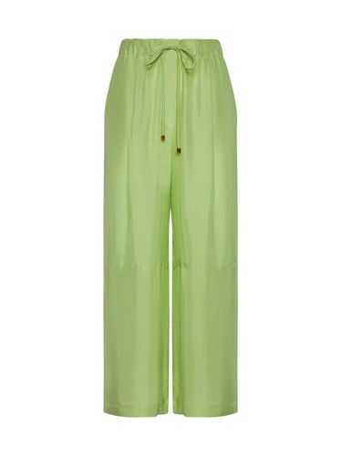 Alysi Drawstring Wide-leg Trousers - Alysi - Modalova