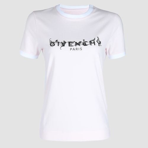 Givenchy White Cotton T-shirt - Givenchy - Modalova