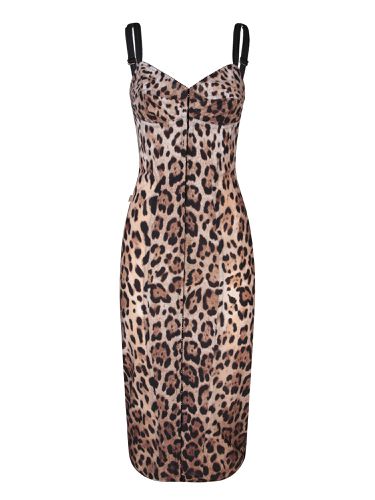 Dolce & Gabbana Leopard Print Dress - Dolce & Gabbana - Modalova