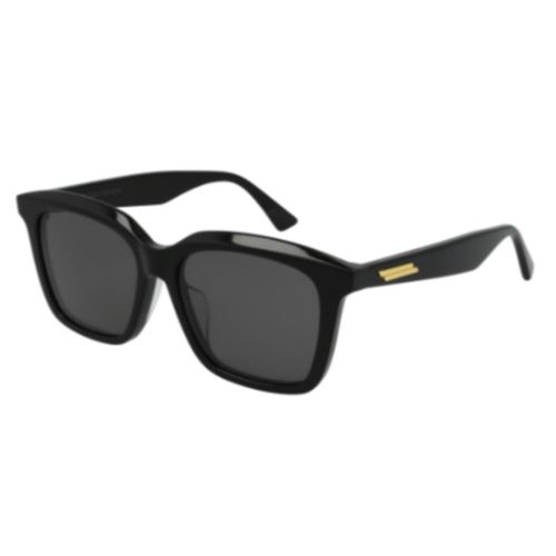 Bv1094sa001 Black Black Grey - Bottega Veneta Eyewear - Modalova