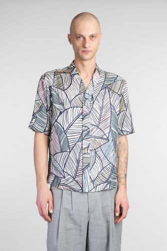 Giorgio Armani Shirt In Grey Silk - Giorgio Armani - Modalova