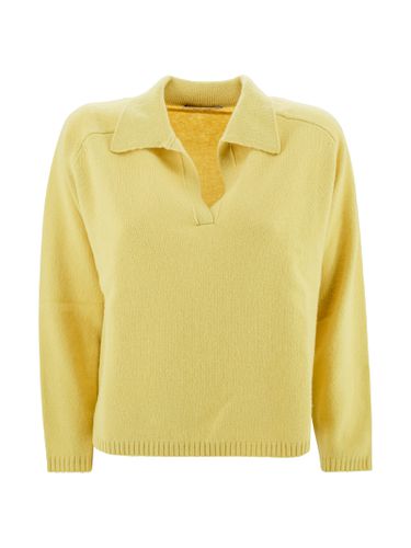 Kangra Jumper With Polo Collar - Kangra - Modalova