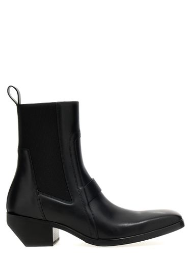 Rick Owens heeled Silver Boots - Rick Owens - Modalova