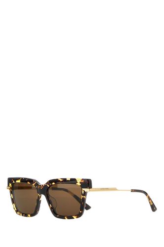 Printed Acetate Sunglasses - Bottega Veneta - Modalova