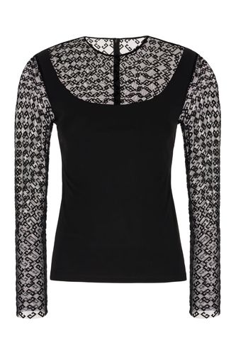 Givenchy Black Viscose Top - Givenchy - Modalova