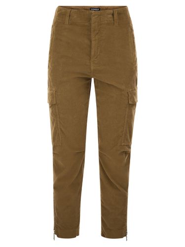 Dondup Velvet Cargo Pants - Eve - Dondup - Modalova