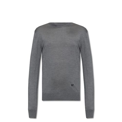 Crewneck Silk Sweater - Dolce & Gabbana - Modalova