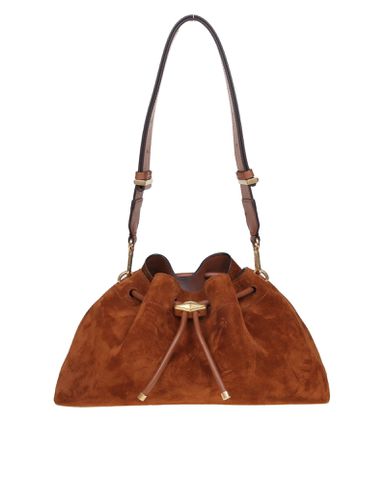 Tan Color Suede Bucket Bag - Jimmy Choo - Modalova