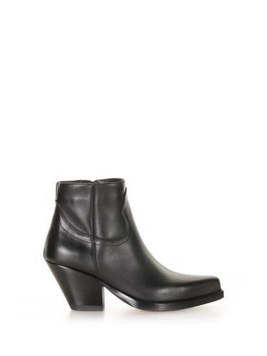 Jalapegno Texan Ankle Boot In Leather - Sonora - Modalova