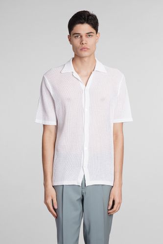 Ballantyne Shirt In White Linen - Ballantyne - Modalova