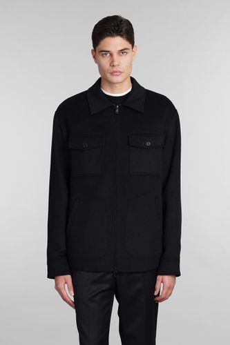 Theory Casual Jacket In Black Wool - Theory - Modalova