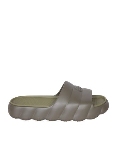 Moncler Lilo Green Slides - Moncler - Modalova