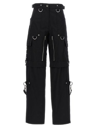 Two In One Detachable Cargo Pants With Suspenders - Givenchy - Modalova