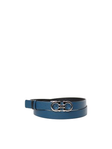 Gancini Reversible And Adjustable Belt - Ferragamo - Modalova