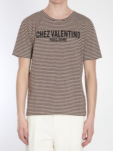 Chez Valentino T-shirt - Valentino Garavani - Modalova