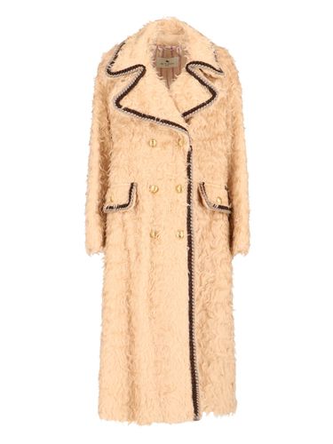 Etro Long Double-breasted Coat - Etro - Modalova