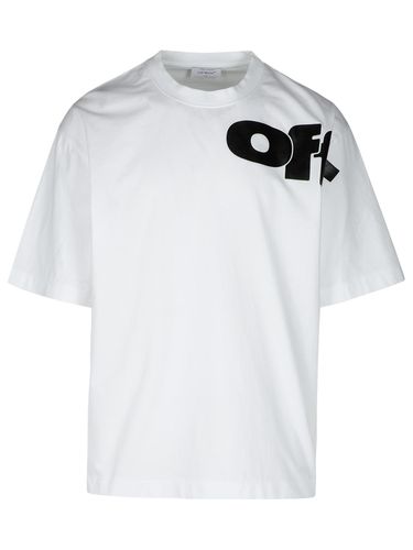 Off- shared Cotton T-shirt - Off-White - Modalova