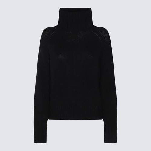 Allude Black Wool Knitwear - Allude - Modalova