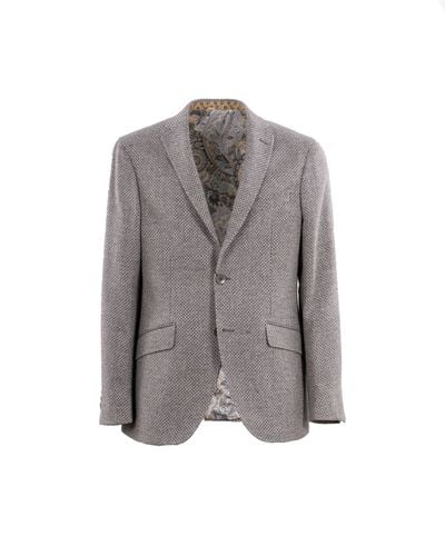 Etro Jackets Grey - Etro - Modalova