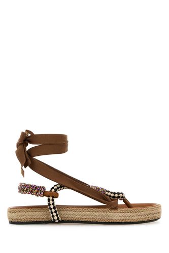 Caramel Fabric Sandals - Isabel Marant - Modalova