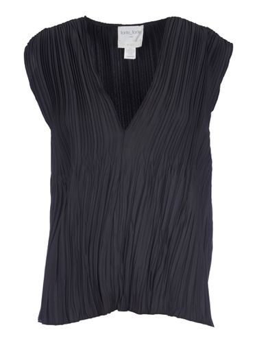 Forte_Forte V-neck Pleated Sleeveless Top - Forte Forte - Modalova