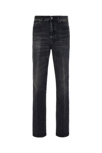 Ferragamo Black Denim Jeans - Ferragamo - Modalova