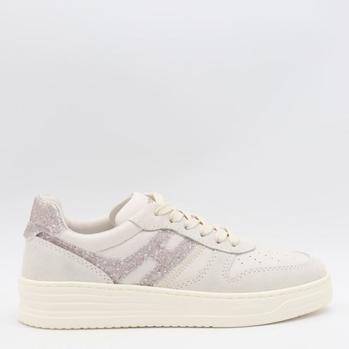 Hogan White Leather Sneakers - Hogan - Modalova