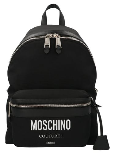 Moschino Logo Backpack - Moschino - Modalova