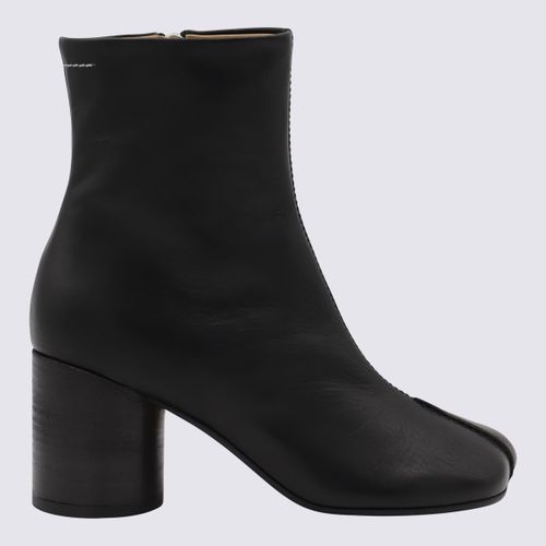 Leather Boots - MM6 Maison Margiela - Modalova