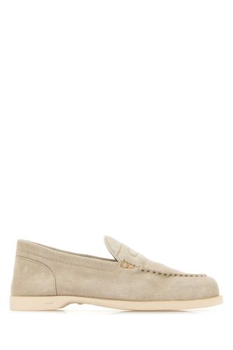 John Lobb Sand Suede Pace Loafers - John Lobb - Modalova