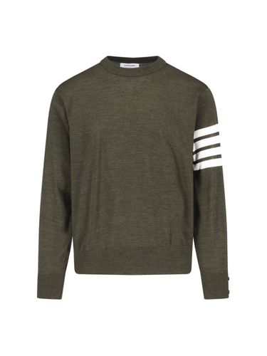 Bar Merino Wool Sweater - Thom Browne - Modalova