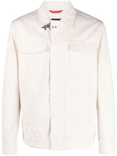 Fay Beige Cotton Truck Jacket - Fay - Modalova