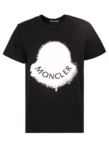 T-shirt Made Of Cotton Jersey - Moncler - Modalova