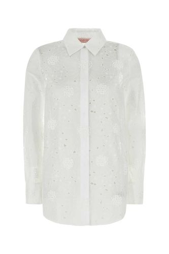 White Cotton Shirt - Valentino Garavani - Modalova